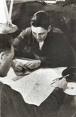 Radar Image of typhoon. 