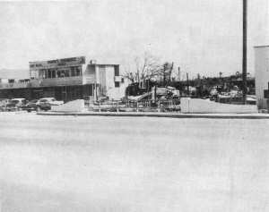Damage by Typhoon Karen to buildings and villages.