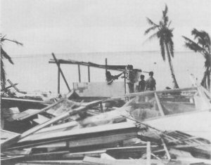 Tyhoon Karen aftermath, Damage to civilian facilities was also great.