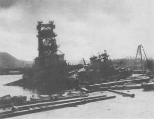 Tyhoon Karen aftermath, THE DAMAGE DONE TO THE CRAFT in Apra Harbor