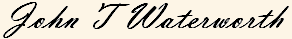 John T Waterworth