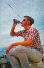 VW-1, Crew 6 on party cruise to Corregidor, Mark Kelly