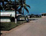 VW-1 squadron area, Navy housing across street.