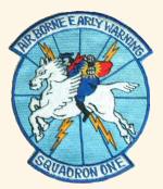 VW-1 squadron patch from George Keeton's flight suit.