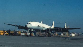 TE-07 Stripped of engines, radomes and antennea's